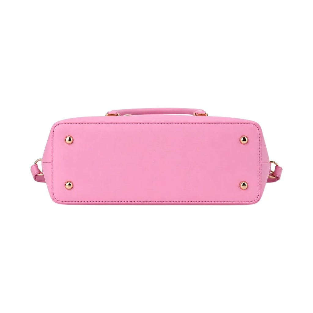 Modern Wrenfield Blush Pink Shoulder Bag, gold-tone hardware detail