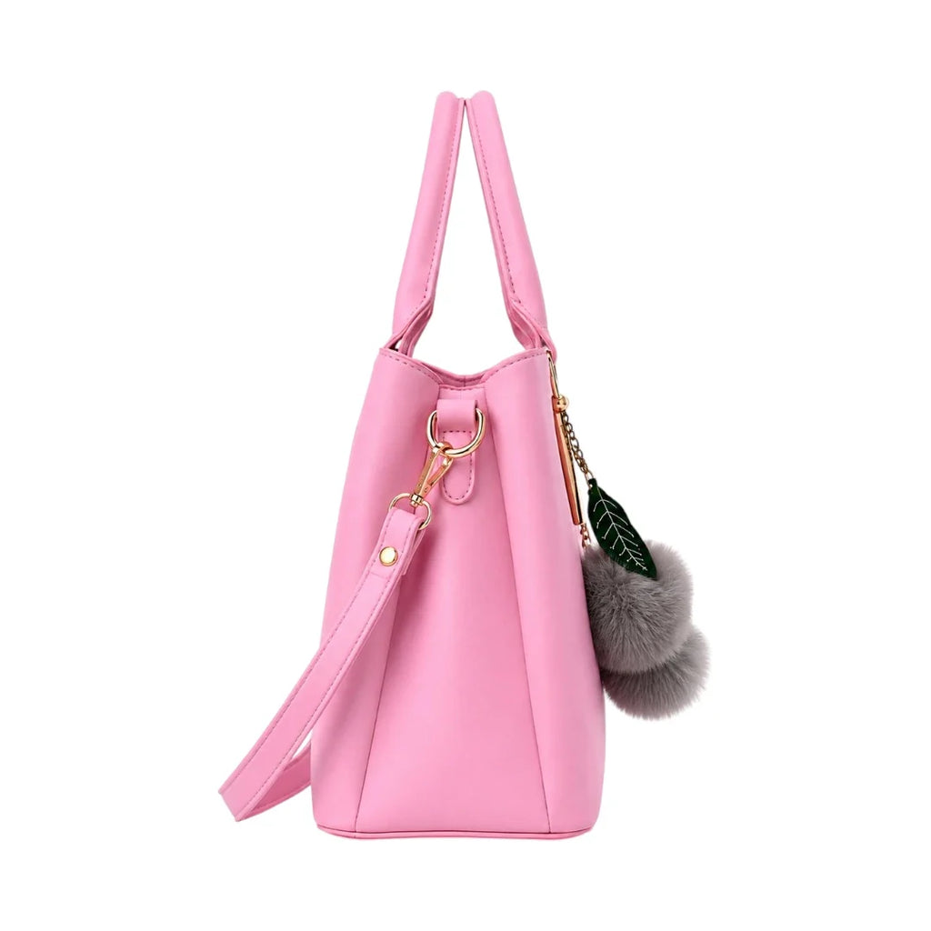 Modern Wrenfield Blush Pink Shoulder Bag shown as a crossbody